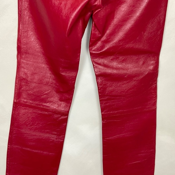 NWT Vintage Rem Garson Genuine Leather Pants - Picture 6 of 10